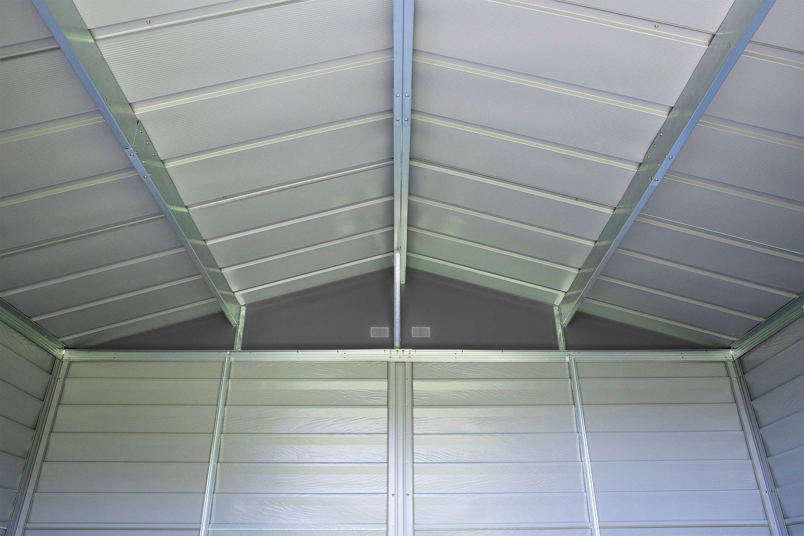 Select Galvanized Steel Storage Shed, Charcoal, 10-ft x 8-ft X4S2 - product image 7