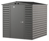 Select Galvanized Steel Storage Shed, Charcoal, 6-ft x 7-ft T6F3 - product image 2