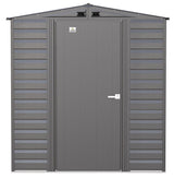 Select Galvanized Steel Storage Shed, Charcoal, 6-ft x 7-ft W9I5 - product image 3