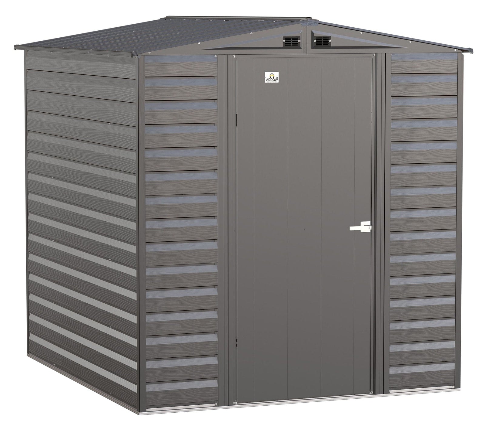 Select Galvanized Steel Storage Shed, Charcoal, 6-ft x 7-ft T6F3 - product image 4