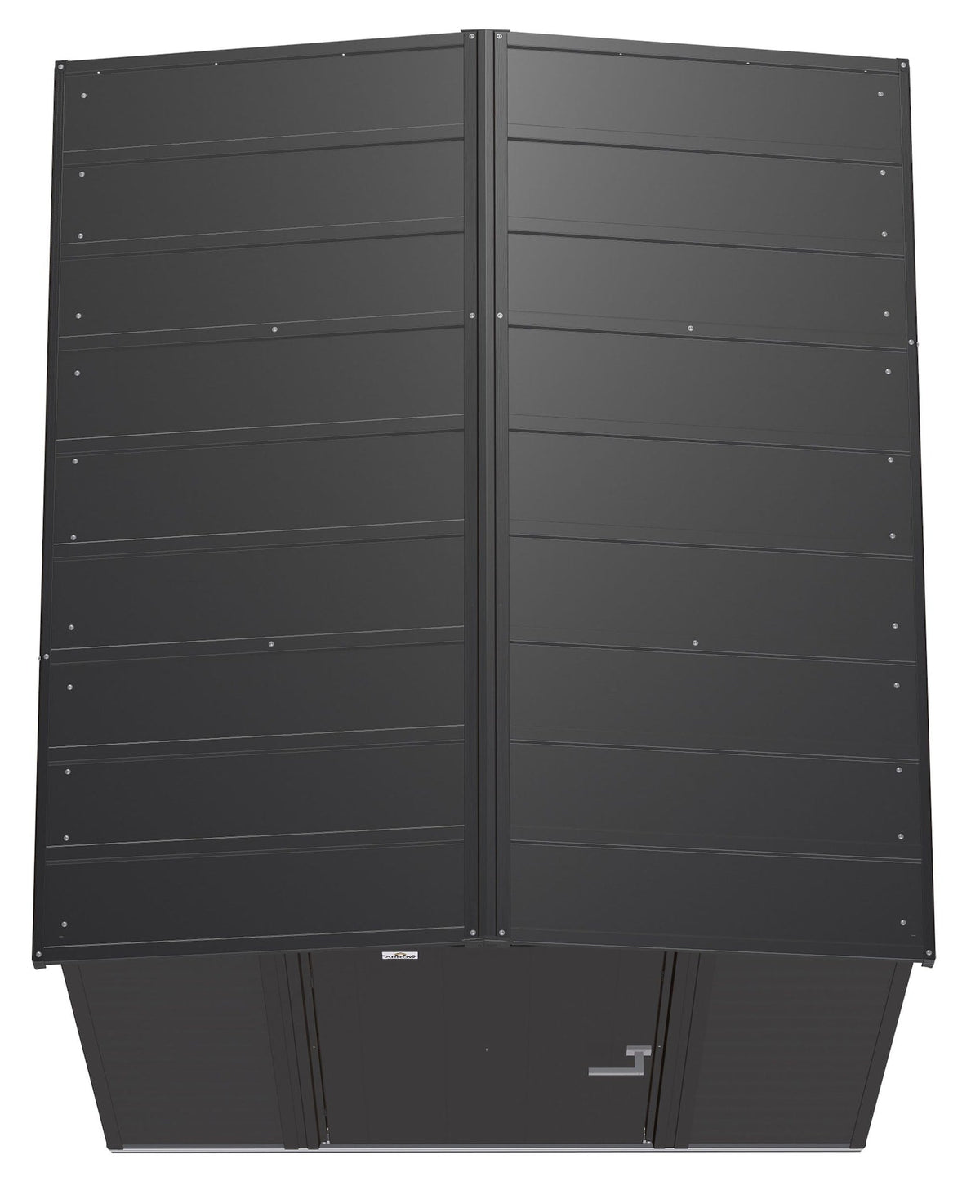 Select Galvanized Steel Storage Shed, Charcoal, 6-ft x 7-ft T6F3 - product image 5