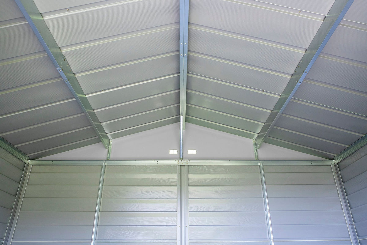 Select Galvanized Steel Storage Shed, Flute Grey, 10-ft x 12-ft V9D3 - product image 7