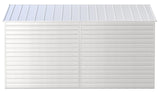 Select Galvanized Steel Storage Shed, Flute Grey, 10-ft x 14-ft S6A7 - product image 6