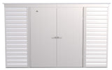 Select Galvanized Steel Storage Shed, Flute Grey, 10-ft x 4-ft W8T5 - product image 4