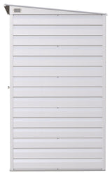 Select Galvanized Steel Storage Shed, Flute Grey, 10-ft x 4-ft W8T5 - product image 5