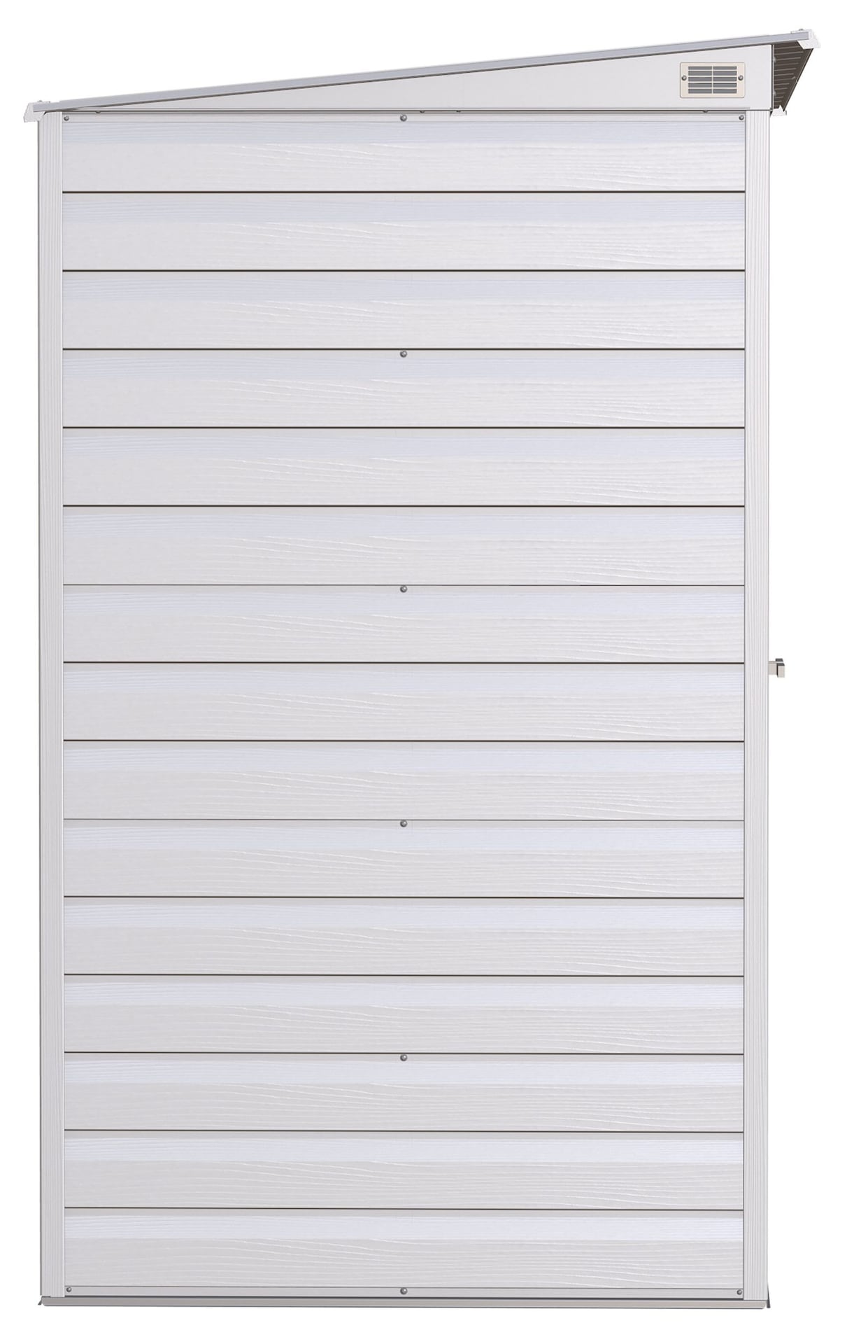 Select Galvanized Steel Storage Shed, Flute Grey, 10-ft x 4-ft W8T5 - product image 7