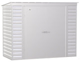 Select Galvanized Steel Storage Shed, Flute Grey, 8-ft x 4-ft J4Y2 - product image 1