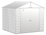 Select Galvanized Steel Storage Shed, Flute Grey, 8-ft x 8-ft M9I6 - product image 3