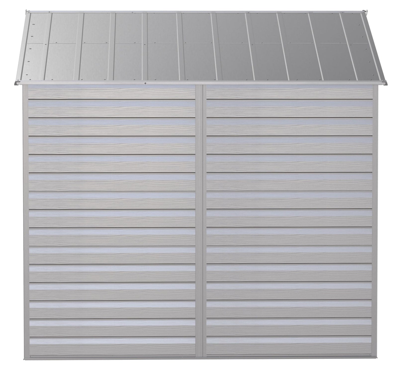 Select Galvanized Steel Storage Shed, Flute Grey, 8-ft x 8-ft M9I6 - product image 8