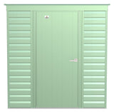 Select Galvanized Steel Storage Shed, Sage Green, 6-ft x 4-ft S7M6 - product image 4