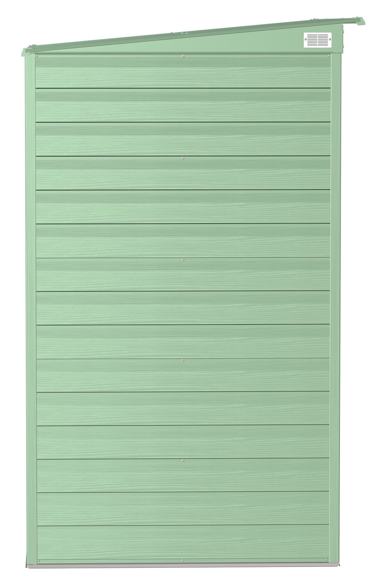 Select Galvanized Steel Storage Shed, Sage Green, 6-ft x 4-ft S7M6 - product image 7