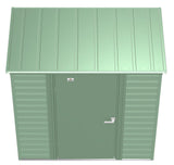 Select Galvanized Steel Storage Shed, Sage Green, 6-ft x 4-ft S7M6 - product image 8