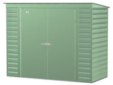 Select Galvanized Steel Storage Shed, Sage Green, 8-ft x 4-ft M7I2 - product image 2