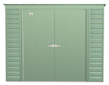 Select Galvanized Steel Storage Shed, Sage Green, 8-ft x 4-ft M7I2 - product image 4