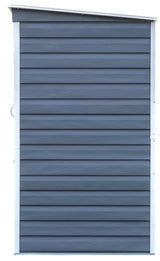 Shed-in-a-Box Steel Storage Shed, Charcoal/Cream, 6-ft x 4-ft B4G4 - product image 4