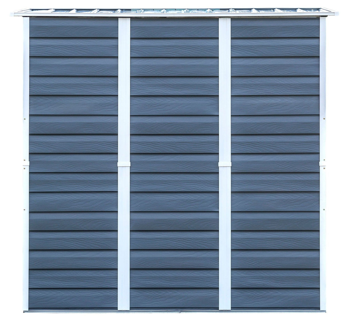 Shed-in-a-Box Steel Storage Shed, Charcoal/Cream, 6-ft x 4-ft B4G4 - product image 6