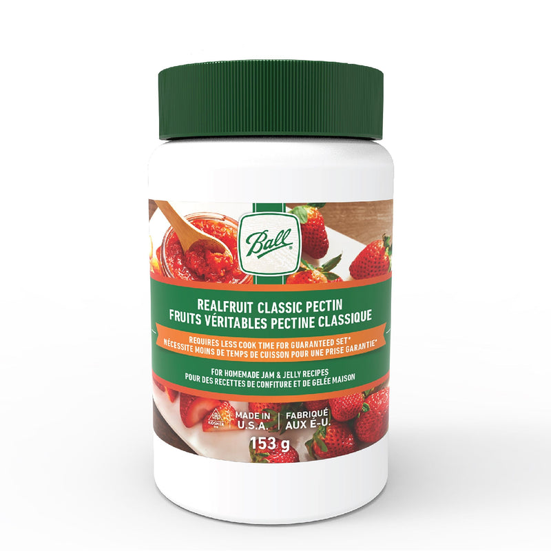 BALL RealFruit Classic Fruit Pectin Powder for Jams & Preserves, 154-g X5H4
