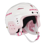 Lil' Sport Hockey Helmet, Youth, White & Pink Z0J4 - product image 1