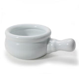 Porcelain Onion Soup Bowl, Microwave/Dishwasher Safe, White, 300-mL Z5S9 - product image 1