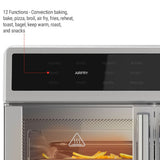 12-in-1 French Door Digital Countertop Convection Oven with Air Fry, 6-Slices S3Q2 - product image 4