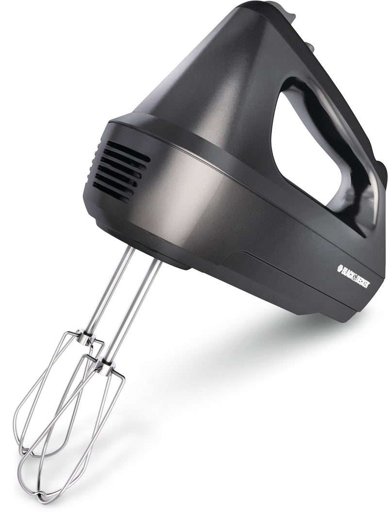 6-Speeds Hand Mixer with Storage Case Black I0W7