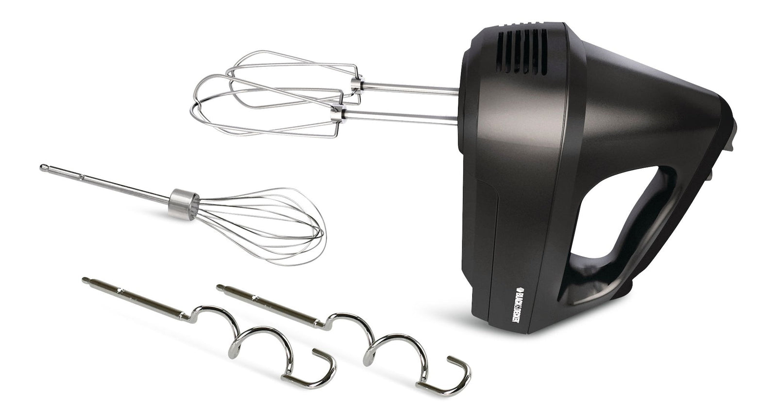 6-Speeds Hand Mixer with Storage Case Black I0W7 - product image 6
