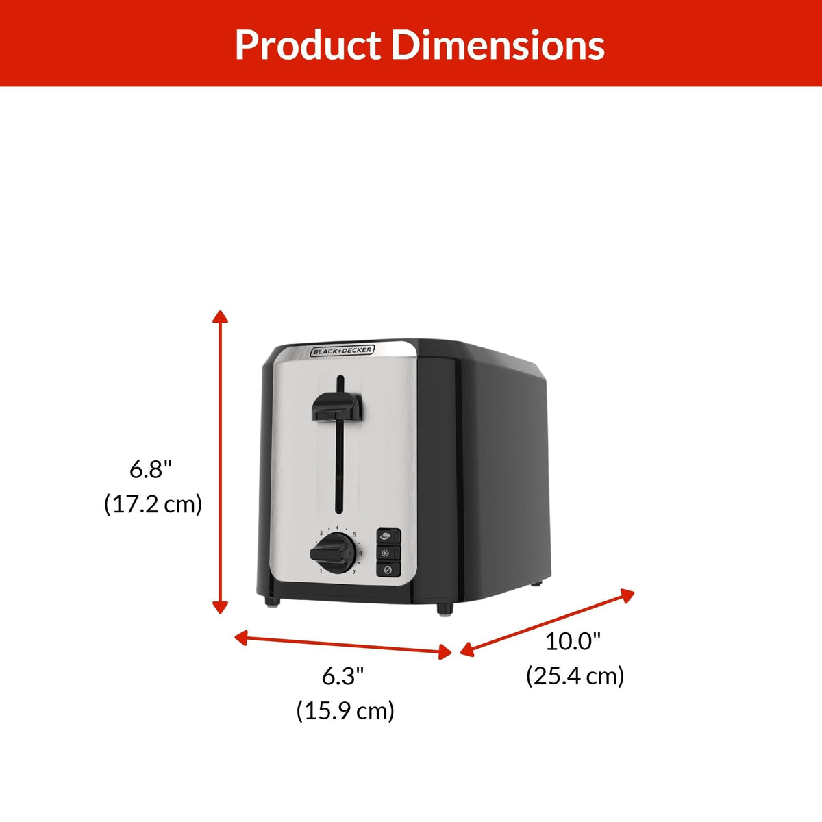Extra Wide Slots Toaster with 7 Settings, 2-Slices N5F5 - product image 5