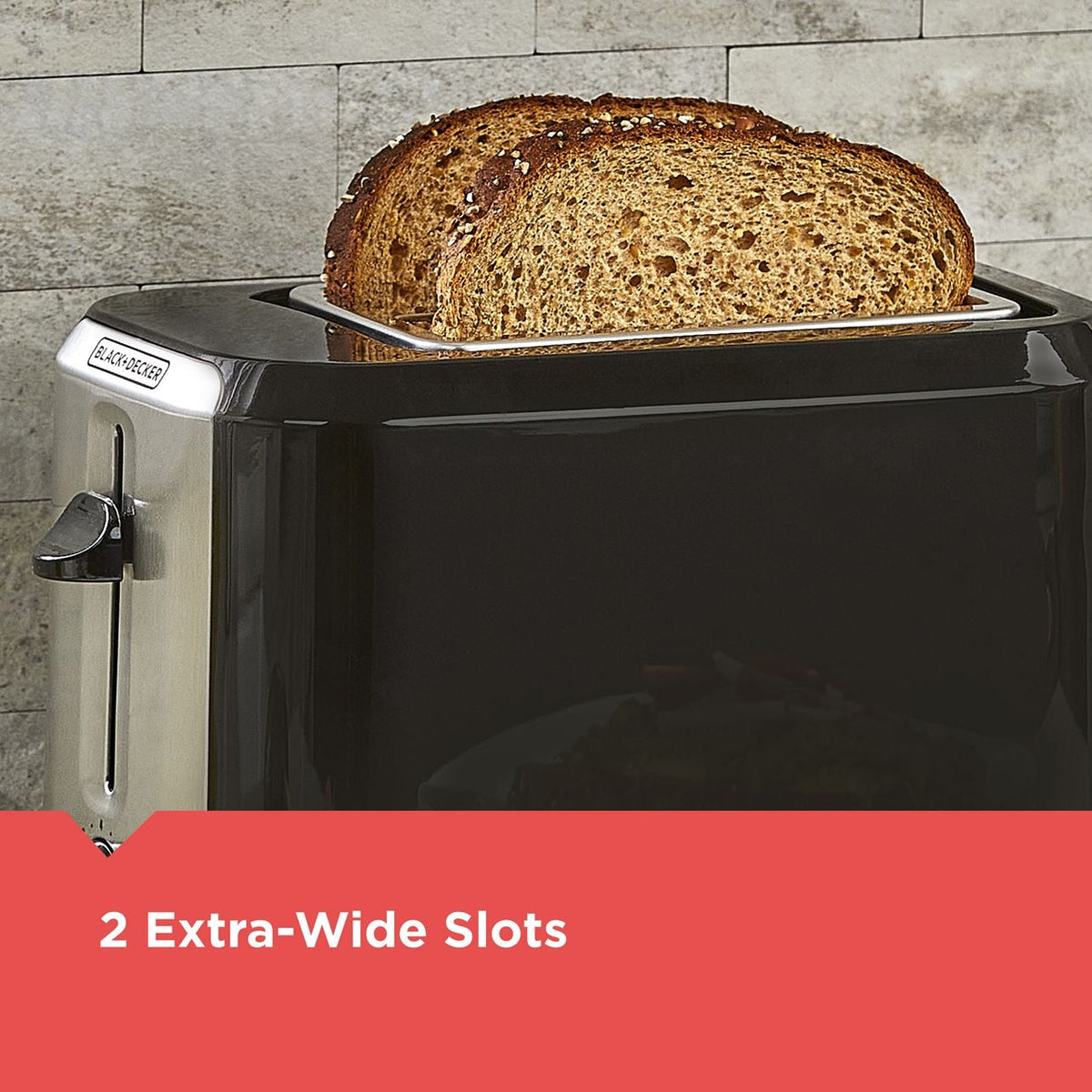 Extra Wide Slots Toaster with 7 Settings, 2-Slices N5F5 - product image 7