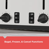 Extra Wide Slots Toaster with 7 Settings, 4-Slices L7P7 - product image 6