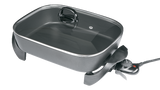 Family-Sized Non-Stick Electric Skillet, Black, 12x15-in F3A4 - product image 2