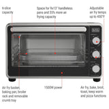 Black N Decker Multi-Purpose Crisp N Bake, 6-Slice C9U3 - product image 5