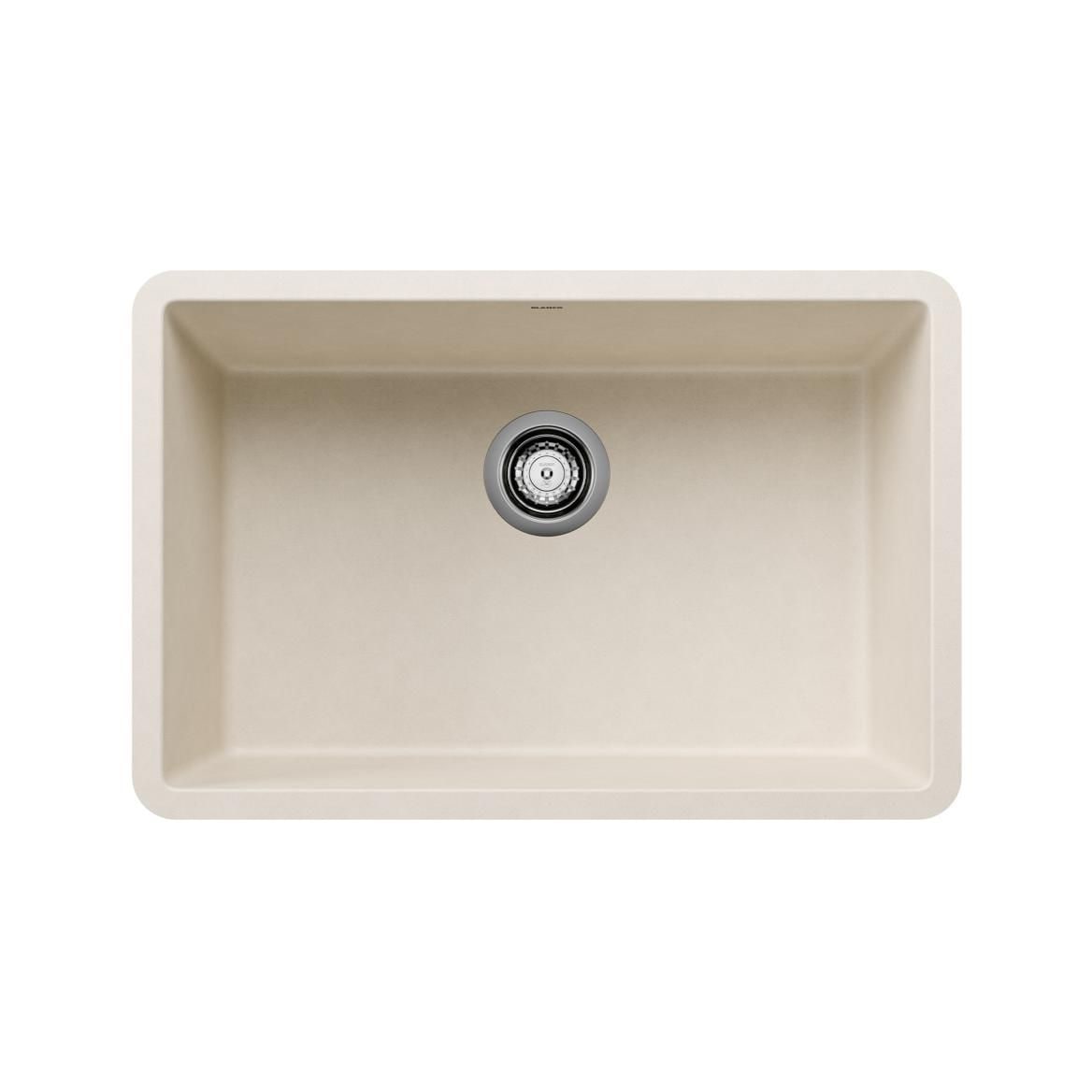 Precis SILGRANIT 27-in Single Bowl Undermount Kitchen Sink, Soft White P7X0 - product image 1
