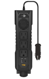 Power Inverter with USB Ports & Electrical Outlets, 175W Y6C4 - product image 1
