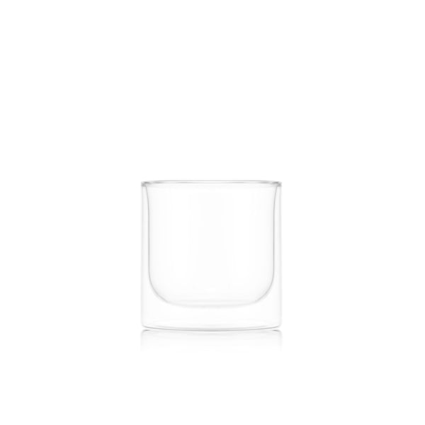 SKÅL Double Wall Whiskey Glass Set, 2-pc B6G1