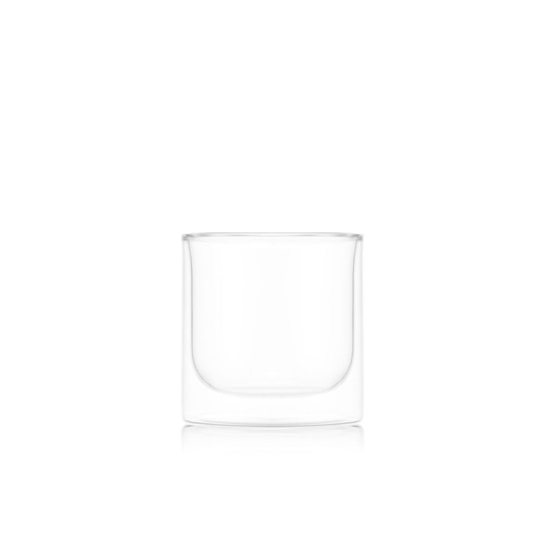 SKÅL Double Wall Whiskey Glass Set, 2-pc B6G1