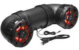 Audio ATV65BRGB All Terrain Powersport Sound System/Speakers, Built-In Amplifier/Bluetooth for ATV/UTV, Black I9K7 - product image 2