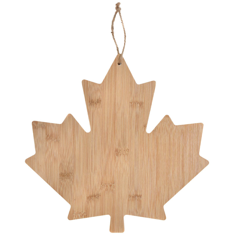 Day Maple Leaf Wood Charcuterie Board, Tan A5A4