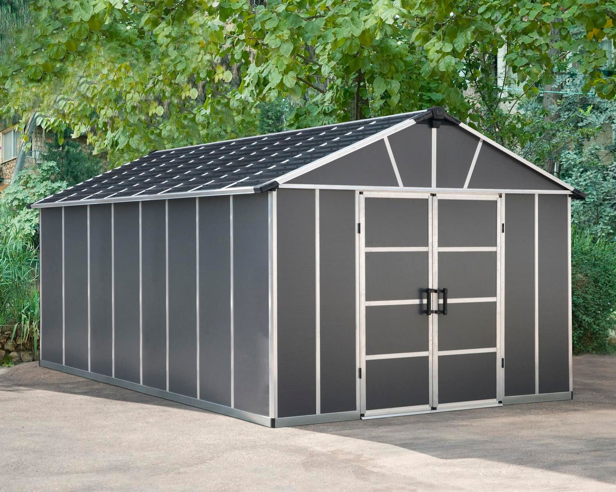 Yukon Multi-Function Polycarbonate Garage, 11x17-ft O5W1 - product image 2