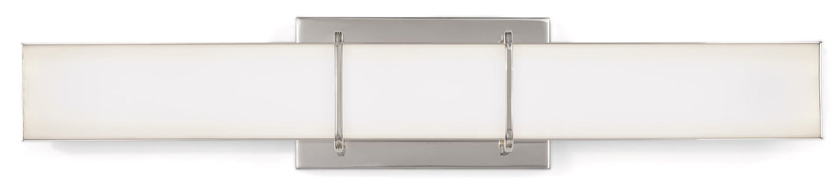 Byrne LED Vanity Light Fixture, Polished Nickel H2W2 - product image 1