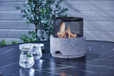 Cinder Round Outdoor Tabletop Gas Fire Pit, 11,000 BTU I0D7 - product image 7