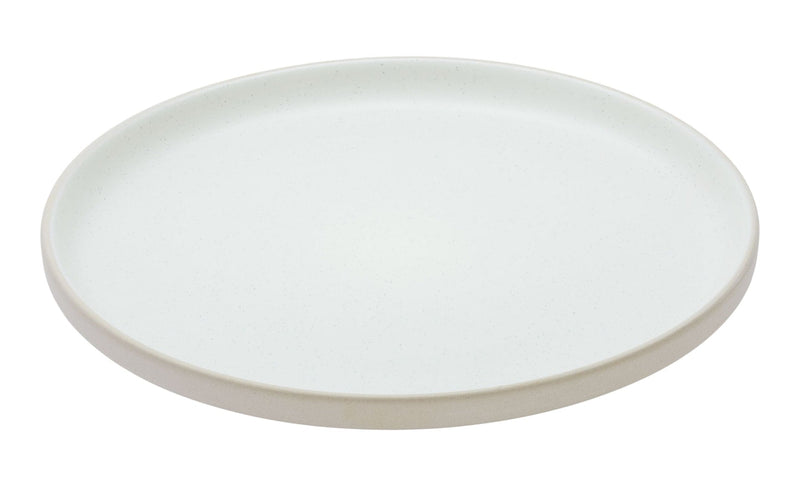 Maywood 2-Tone Side Plate, 1-pc, White U1Q3