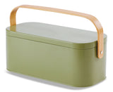 Metal Gardening Storage Container, Iron, Green L4X7 - product image 1