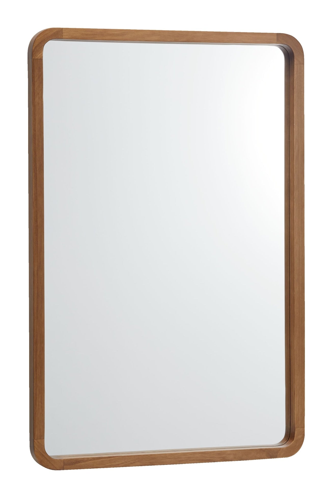 Springside Pearwood Rectangular Wall Mirror, Brown, 24 x 36-in M3W7 - product image 2