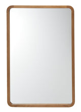 Springside Pearwood Rectangular Wall Mirror, Brown, 24 x 36-in M3W7 - product image 3