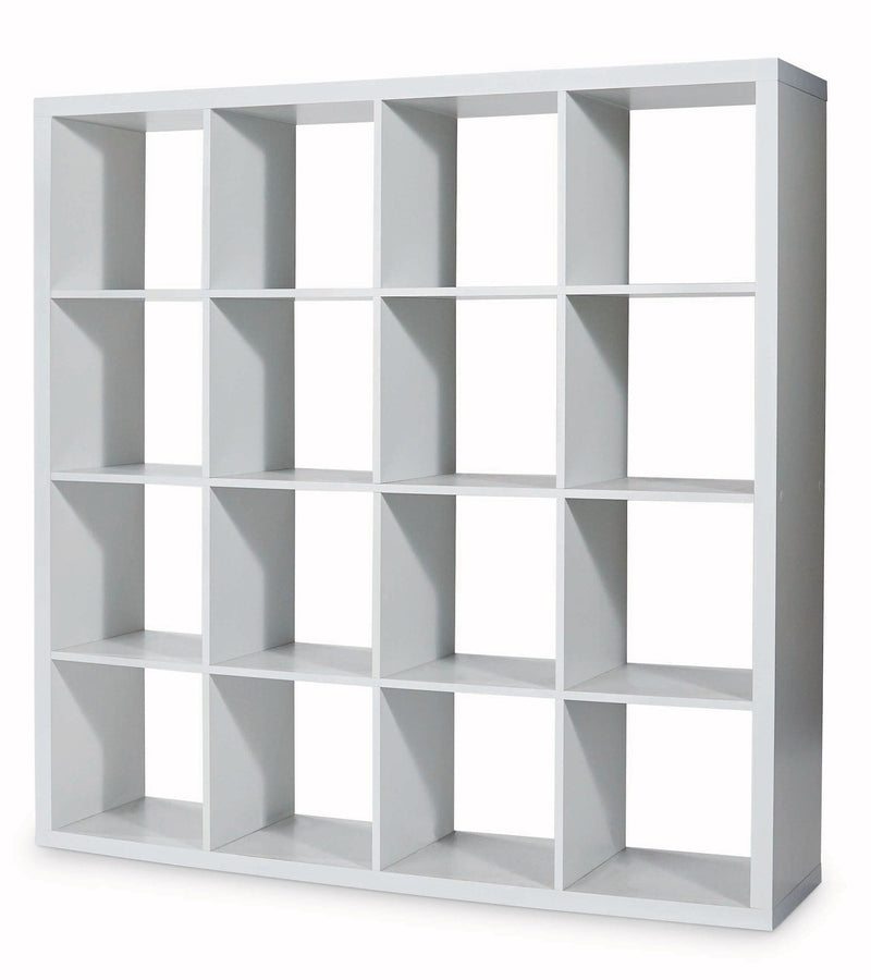Wilmer 16-Cube Organizer, White D7A7