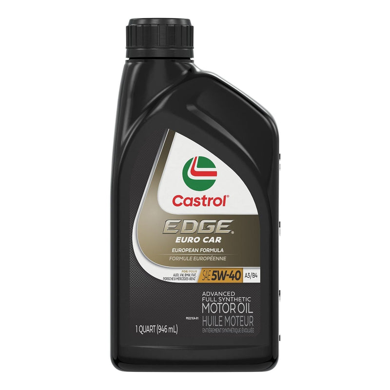 EDGE 5W40 A3/B4 Euro Advanced Synthetic Engine/Motor Oil, 946mL T9S5