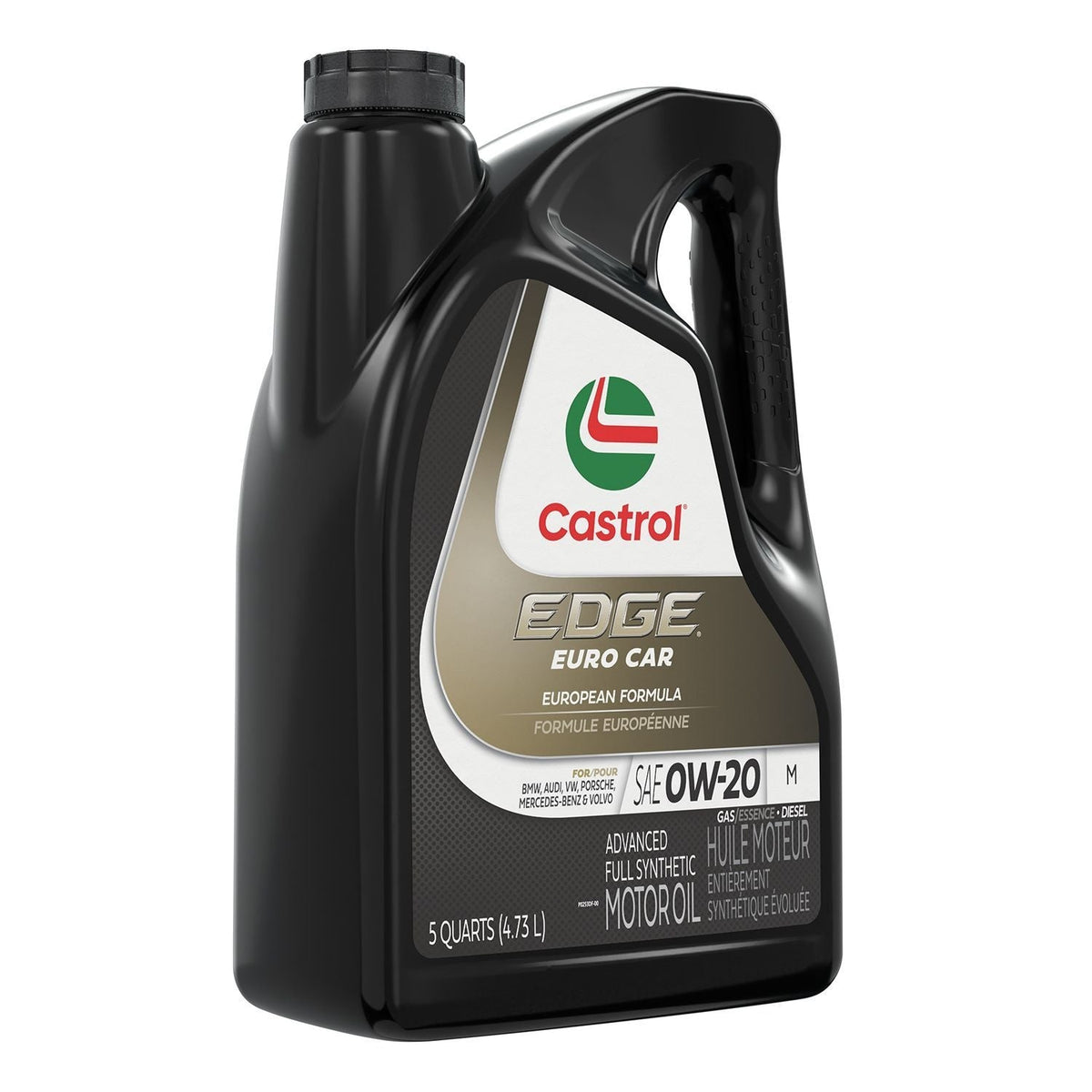 EDGE Synthetic Euro M 0W20 Motor Oil, 4.73-L H5K3 - product image 1
