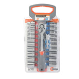 22 Piece 1/2" Drive Socket Set J1G8 - product image 2