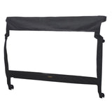 Classic Accessories 78637 QuadGear UTV Rear Windshield for Yamaha Rhino, Black D3T3 - product image 1