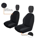 Classic Accessories QuadGear UTV Bucket Seat Covers, Fits Yamaha Rhino (2015 Models & Older), Black Y9U0 - product image 3